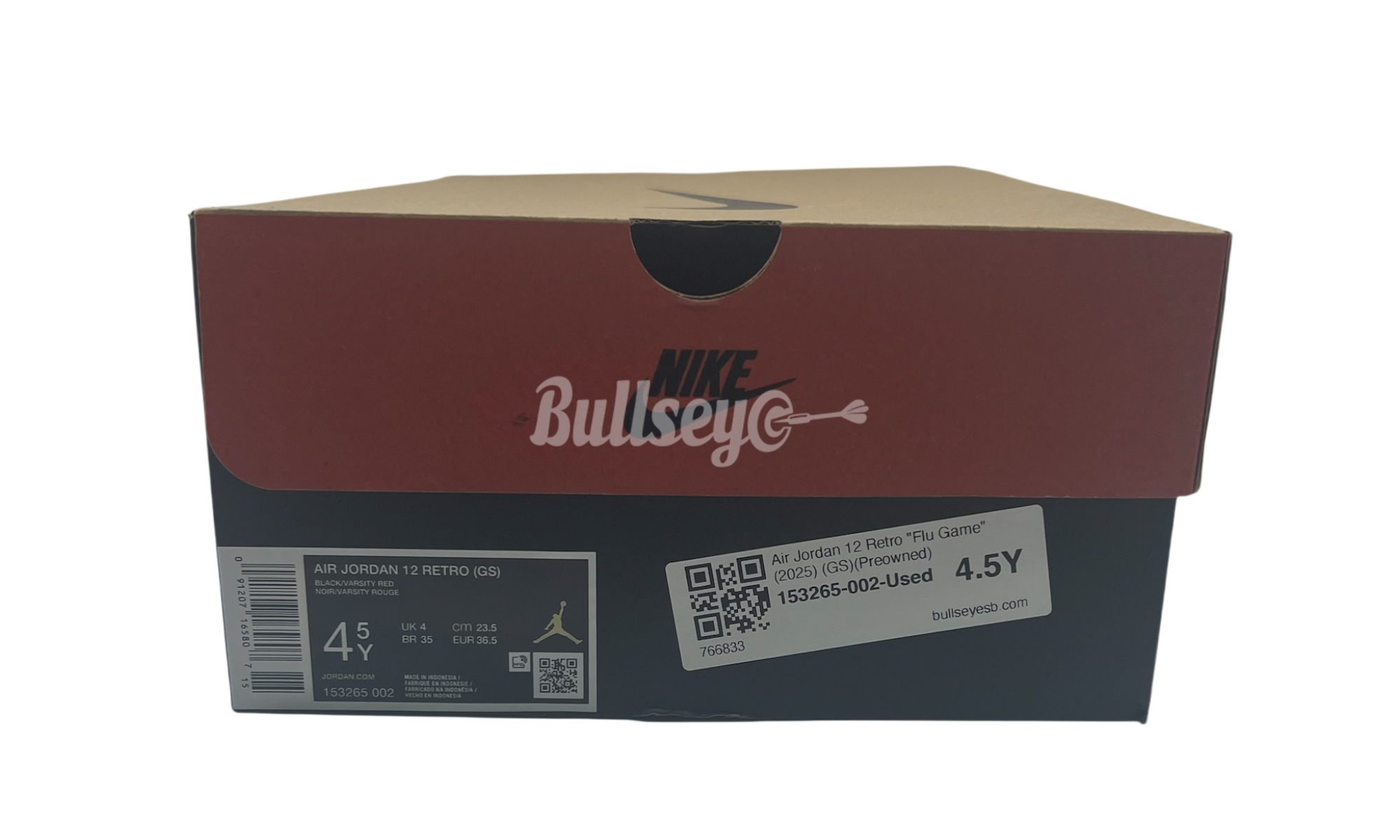 Air Jordan 12 Retro "Flu Game" (2025) (GS) (Preowned)