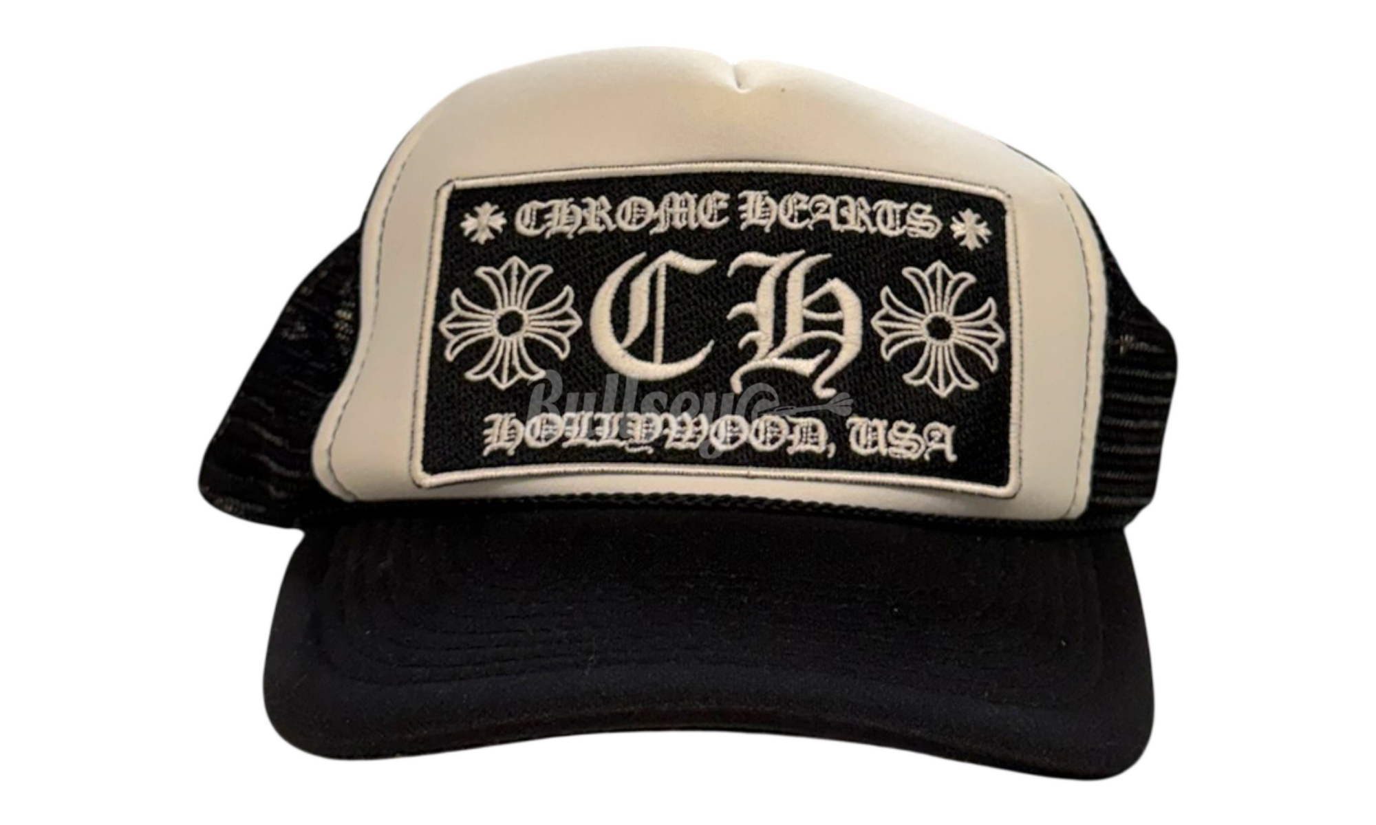 Chrome Hearts Vintage CH White Trucker Hat