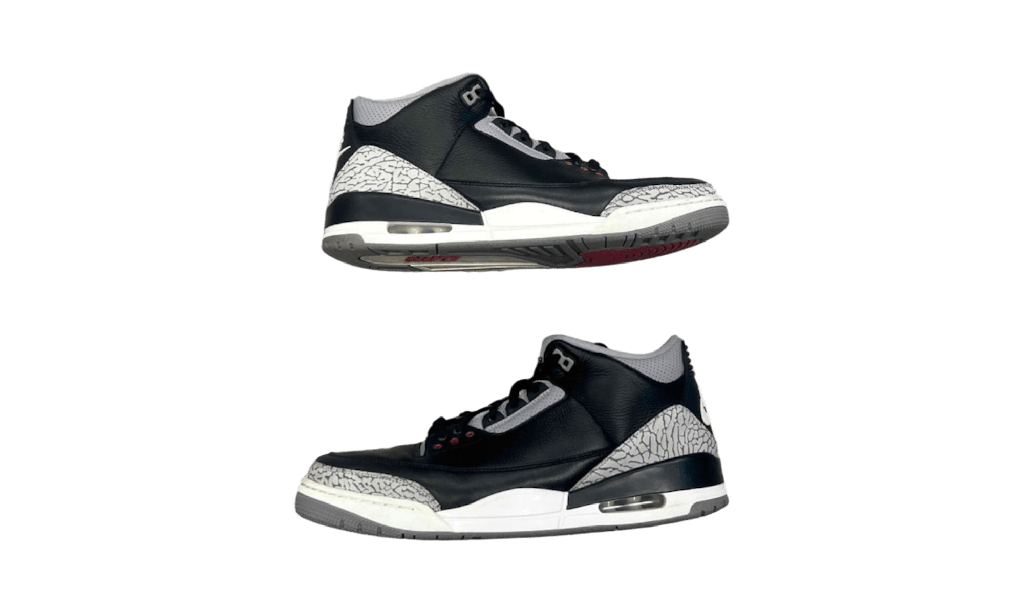 Air Jordan 3 Retro "Black Cement" (2024) (PreOwned) (No Box)