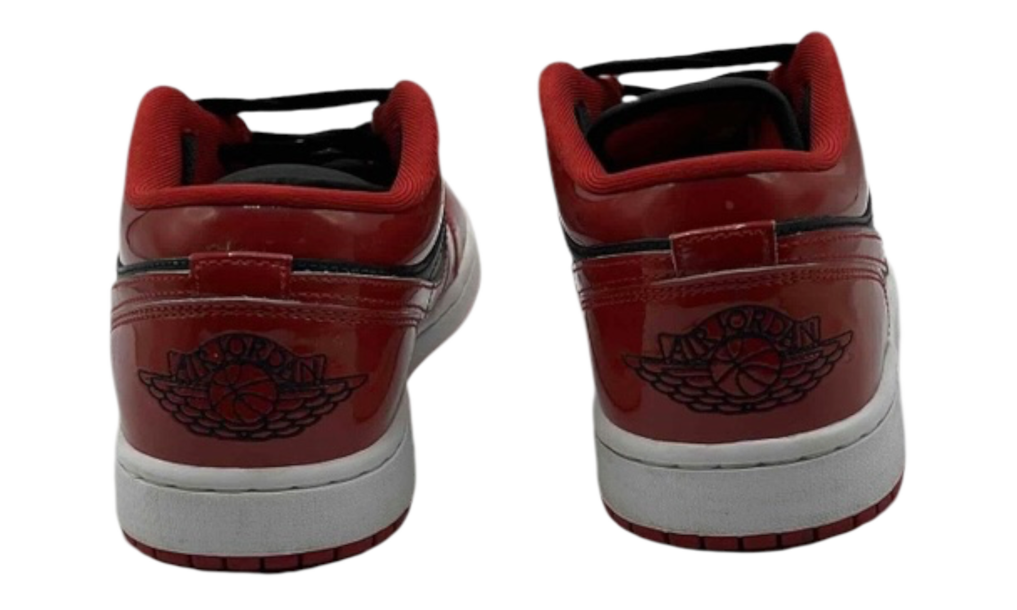 Jordan 1 Low SE Patent Varsity Red Black (PreOwned)