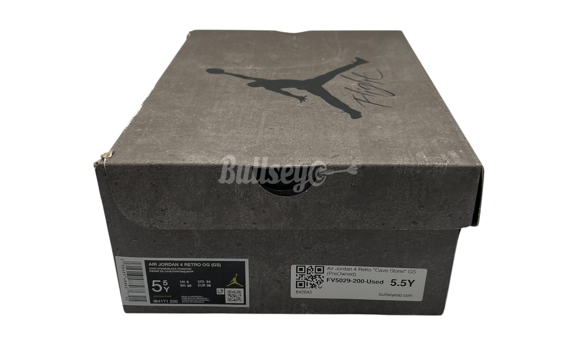 Jordan 4 Retro Cave Stone (GS) (Preowned)