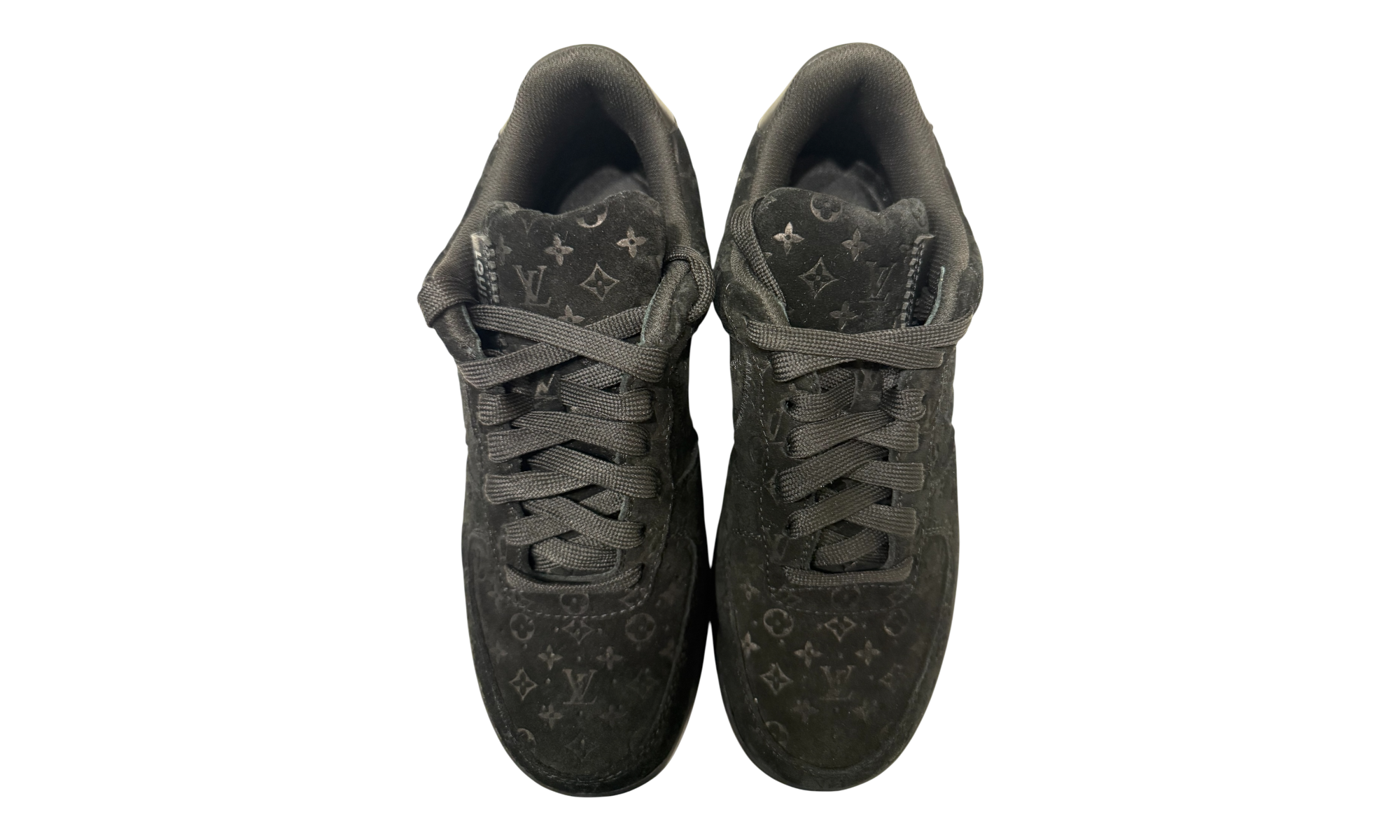 Louis Vuitton Nike Air Force 1 Low By Virgil Abloh Black (Preowned)