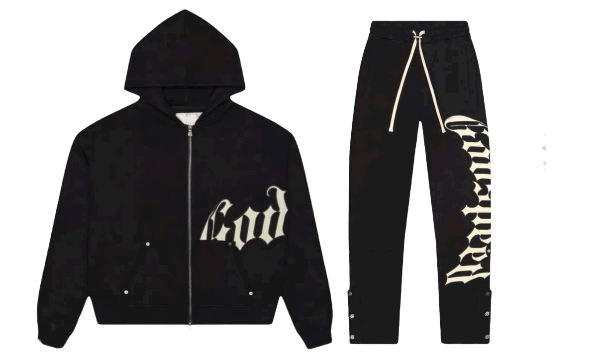 Godspeed OG Logo Washed Black Boom Sweatsuit