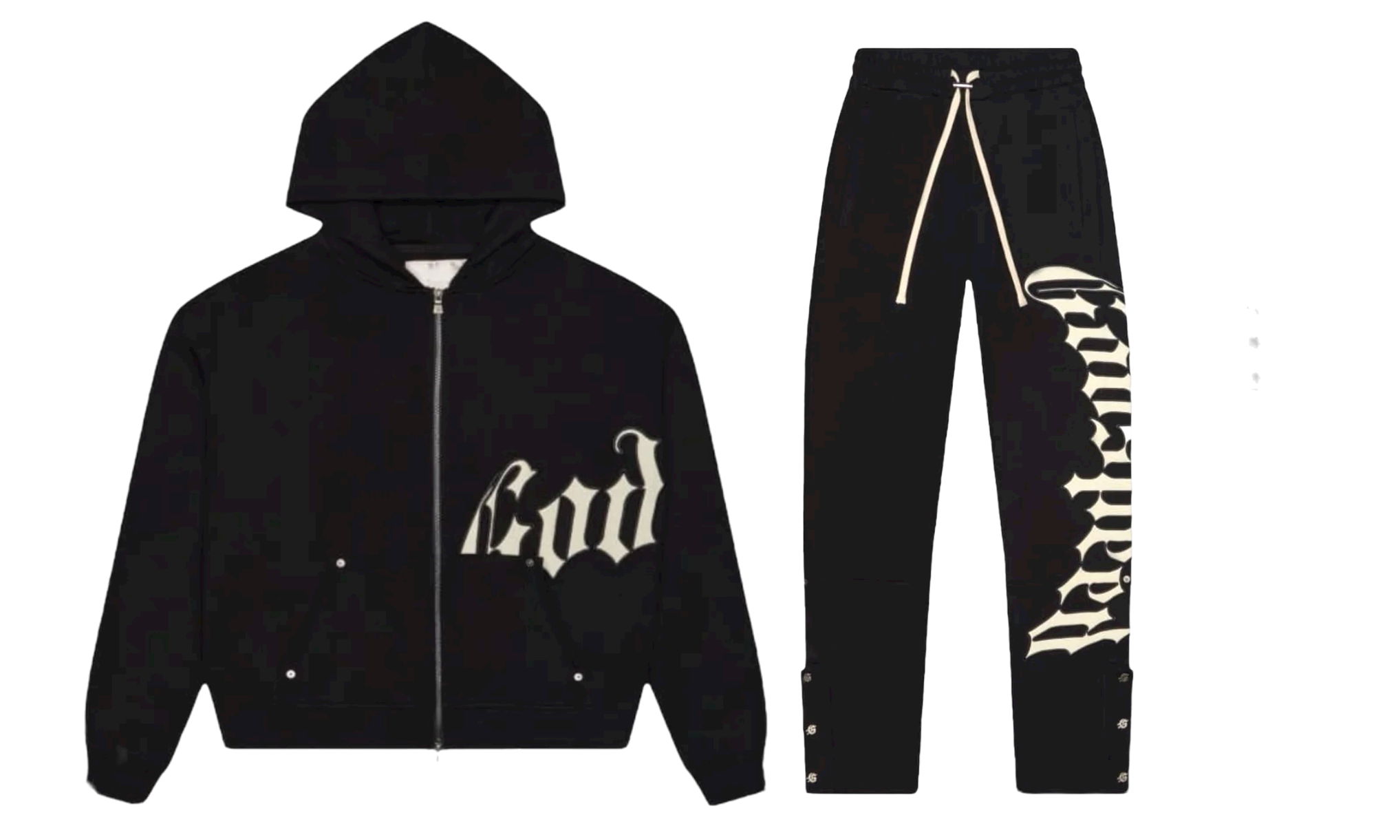 Godspeed OG Logo Washed Black Boom Sweatsuit