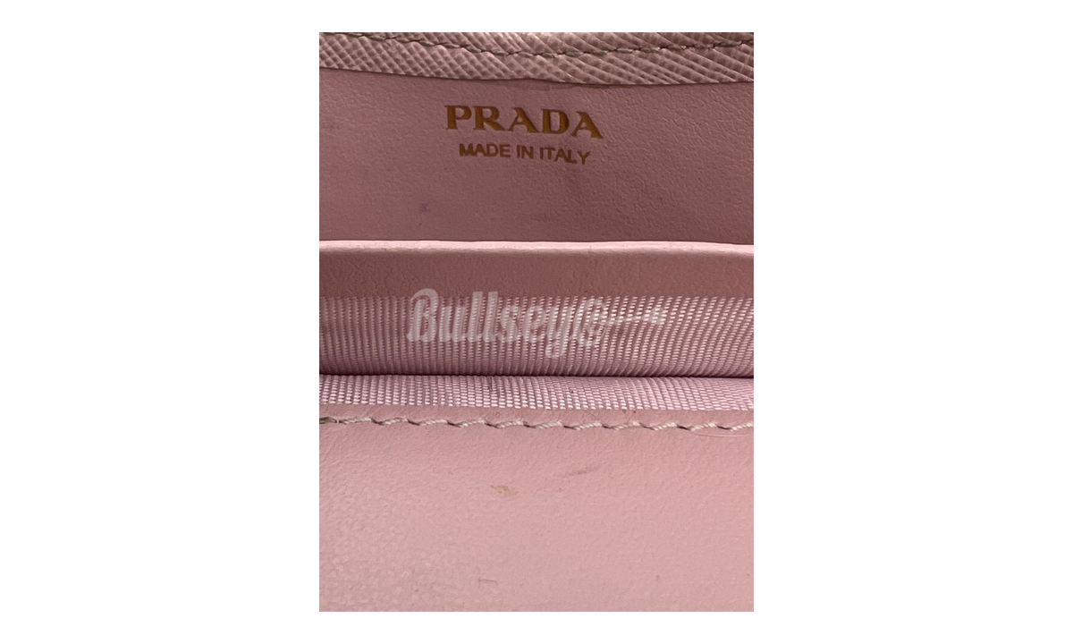 Prada Mini Saffiano Pink Leather Bag (PreOwned)