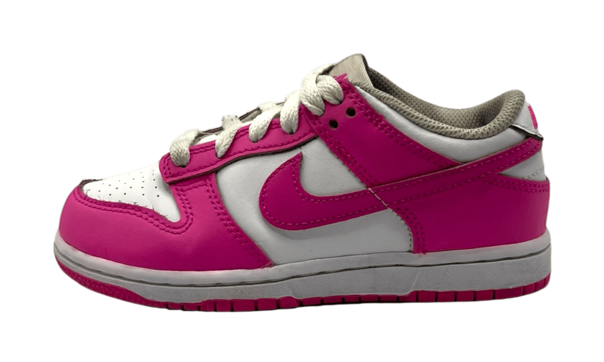 Nike Dunk Low "Laser Fuchsia" PreSchool (PreOwned)