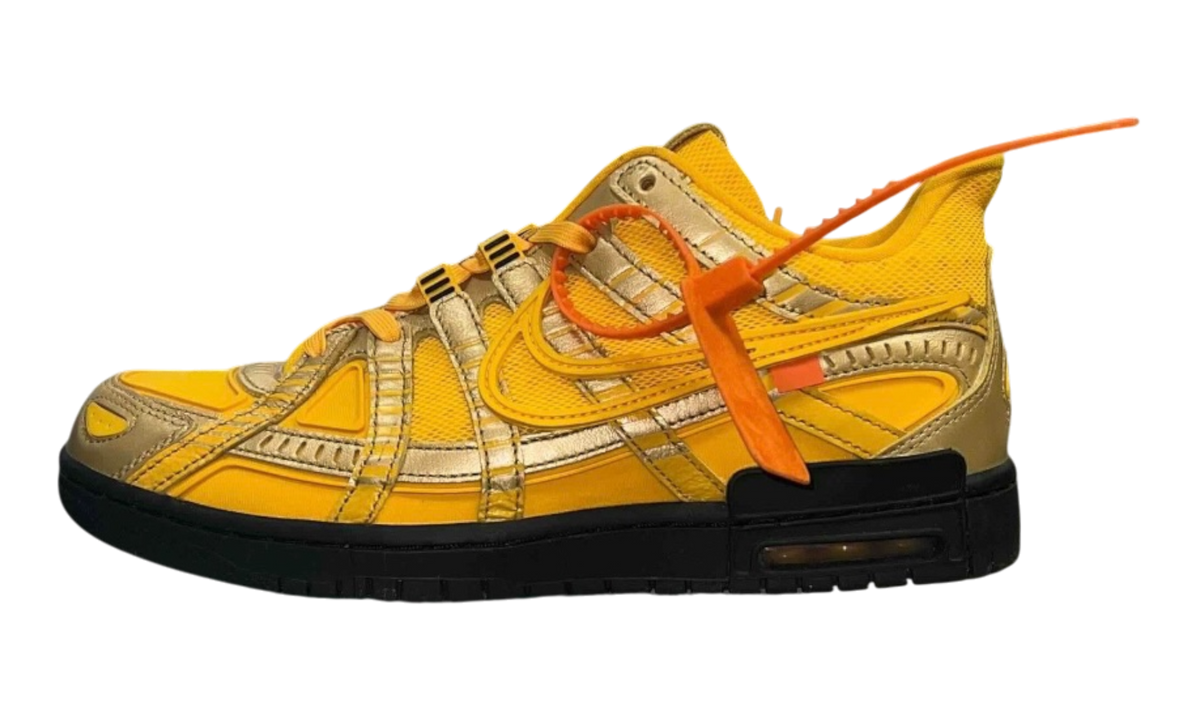 Nike Air Rubber Dunk Off-White University Gold (PreOwned)