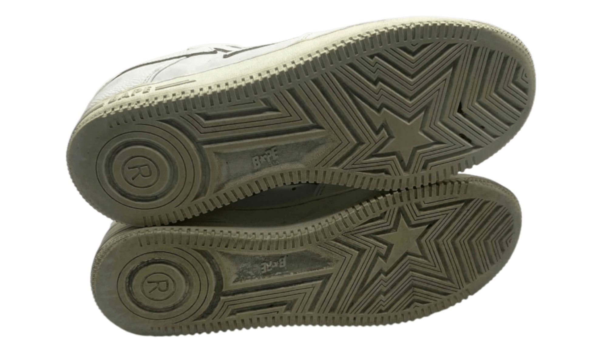A Bathing Ape Bape Sta Triple White (PreOwned)