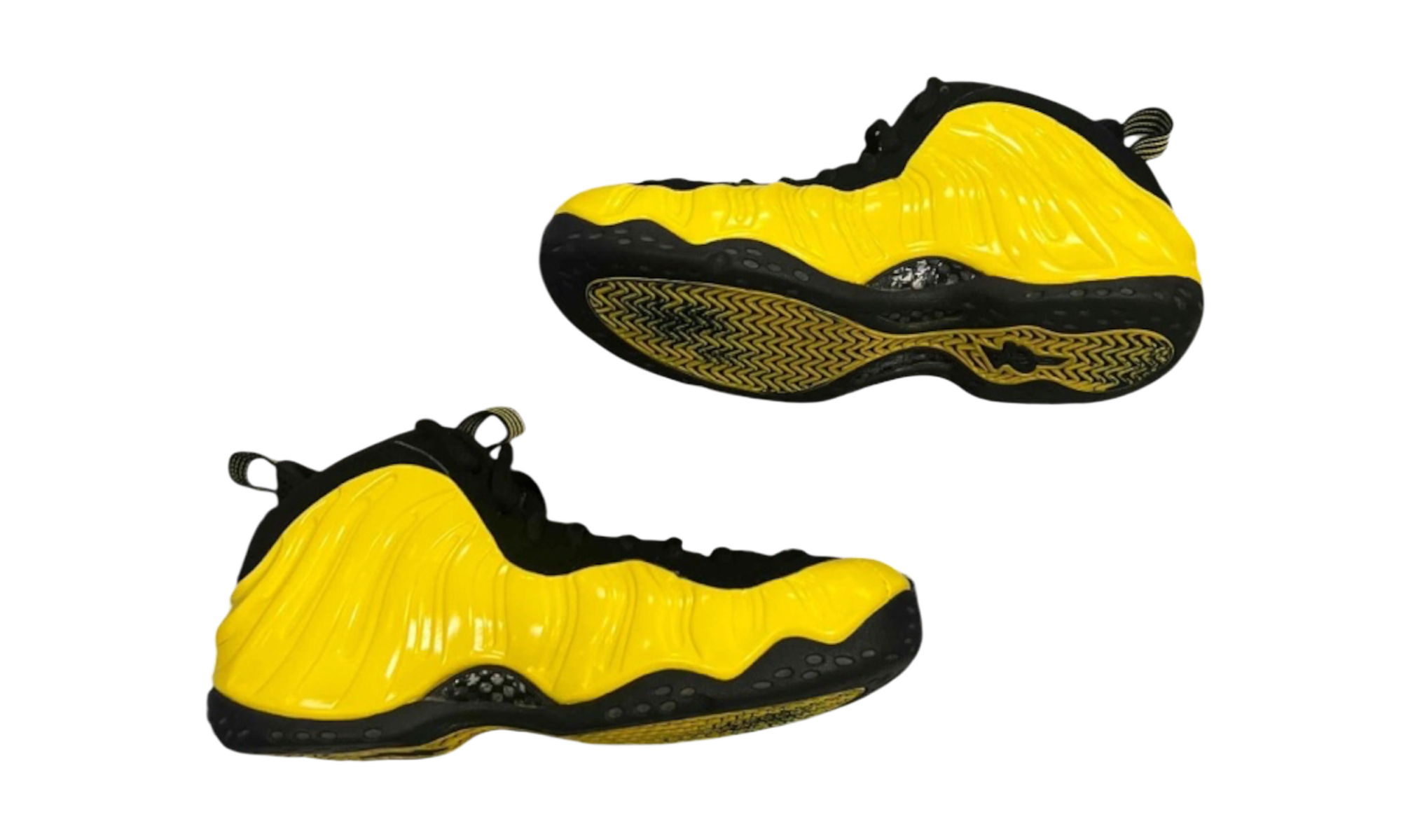 Nike Air Foamposite One Wu-Tang Optic Yellow (PreOwned) (No Box)