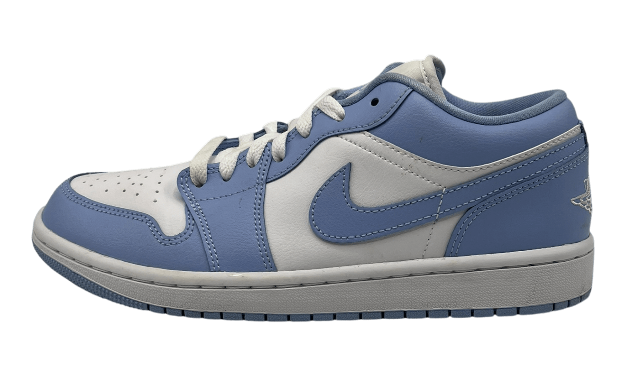 Jordan 1 Low White Aluminum (Women's) (PreOwned) (No Box)