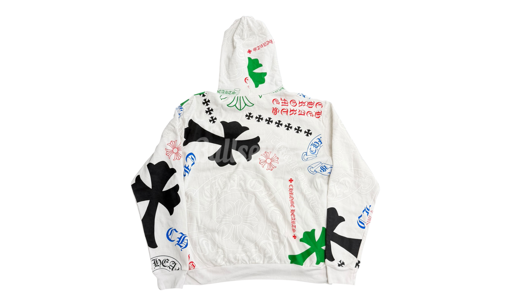 Chrome Hearts Stencil White Hoodie