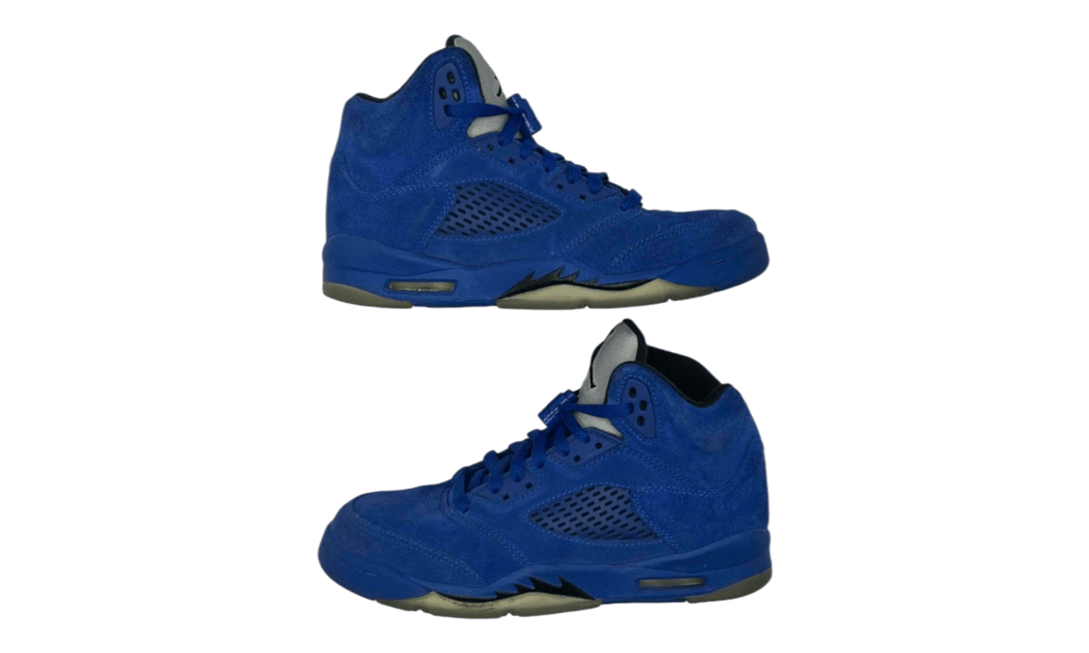 Jordan 5 Retro Blue Suede (GS) (PreOwned)