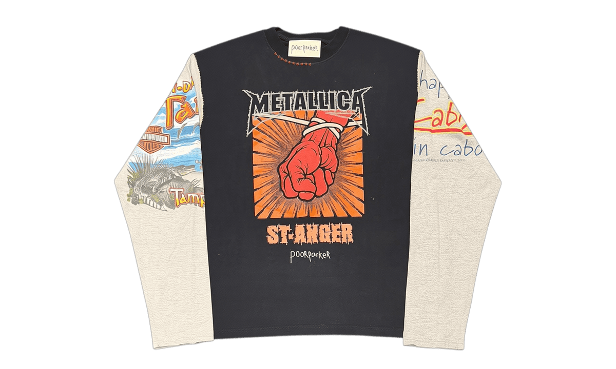 Poor Parker Vintage 1 of 1 Cut & Sewn St. Anger Black/Grey Longsleeve T-Shirt