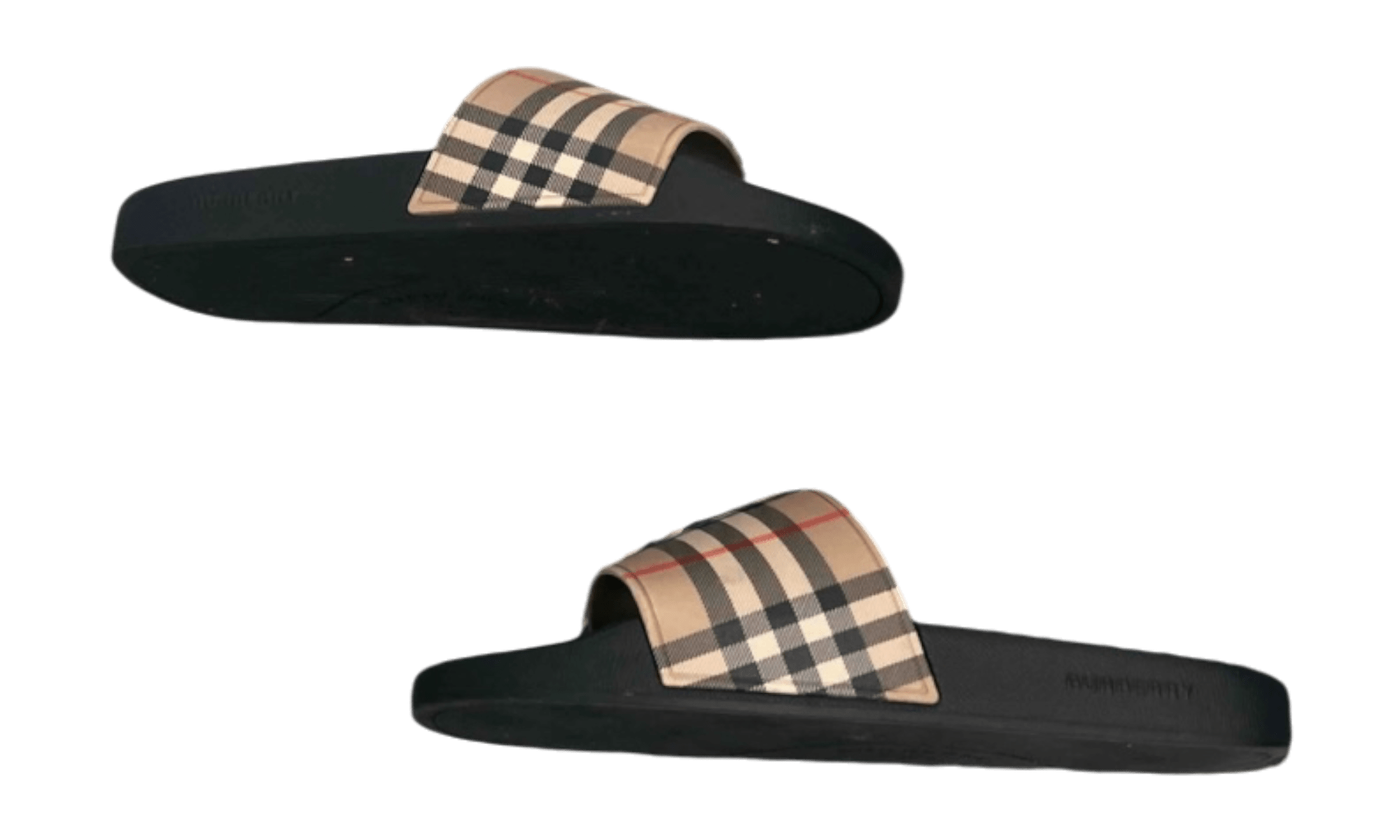 Burberry Vintage Check Slides Archive Beige (Preowned)