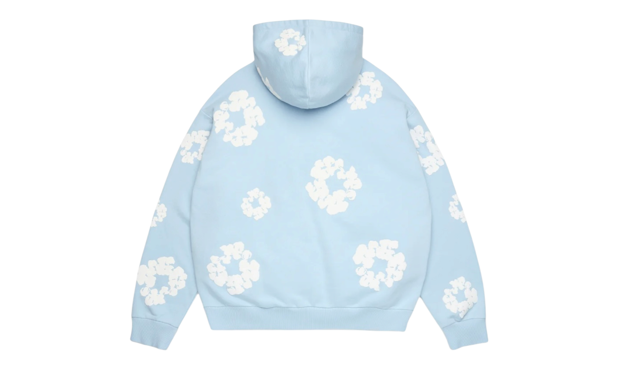 Denim Tears The Cotton Wreath Powder Blue Hoodie