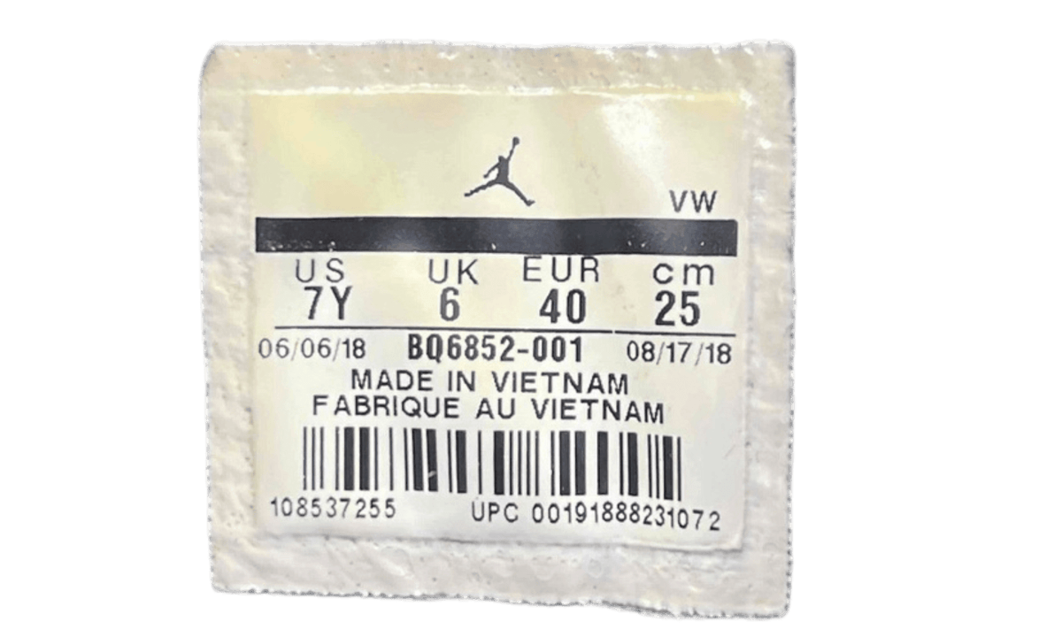 Jordan 12 Retro Winter Black (GS) (PreOwned) (No Box)