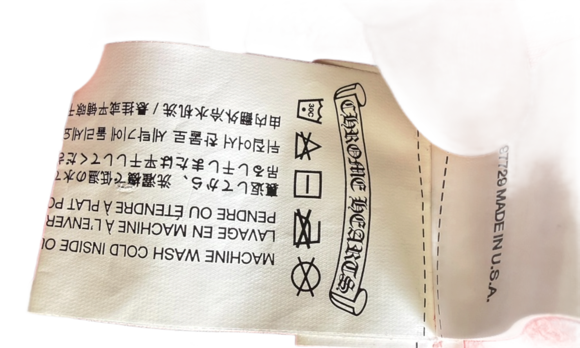 Chrome Hearts Chomper Flag Red Crewneck