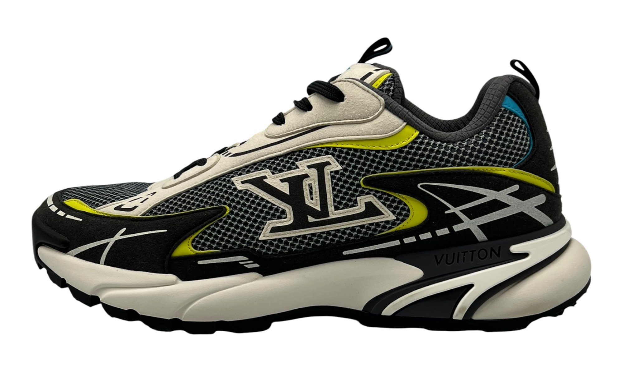 Louis Vuitton Anthracite Grey Tatic Runner (PreOwned)