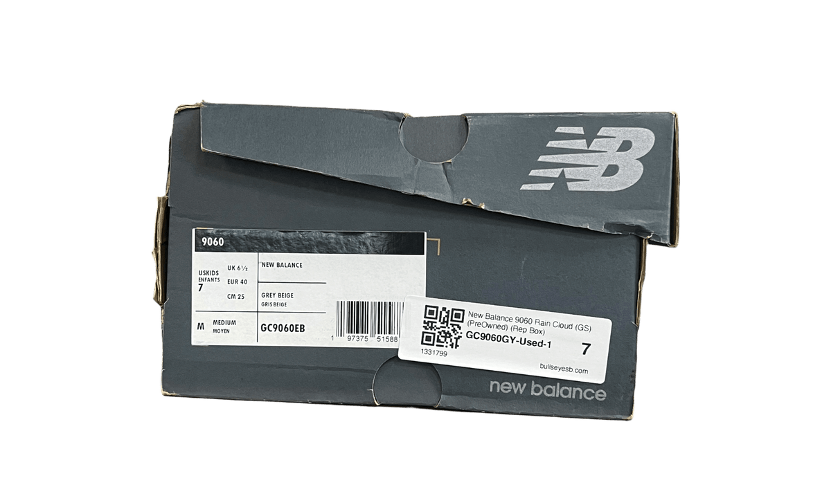 New Balance 9060 Rain Cloud (GS) (PreOwned) (Rep Box)