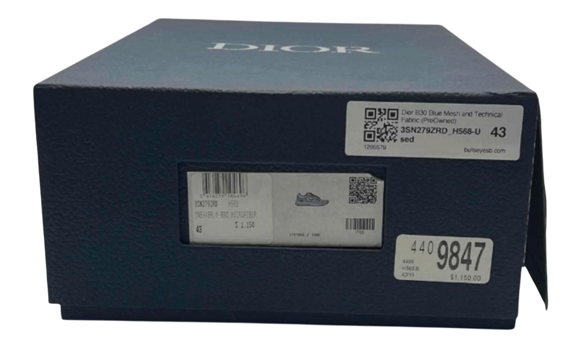 Dior B30 Blue Mesh and Technical Fabric (PreOwned)