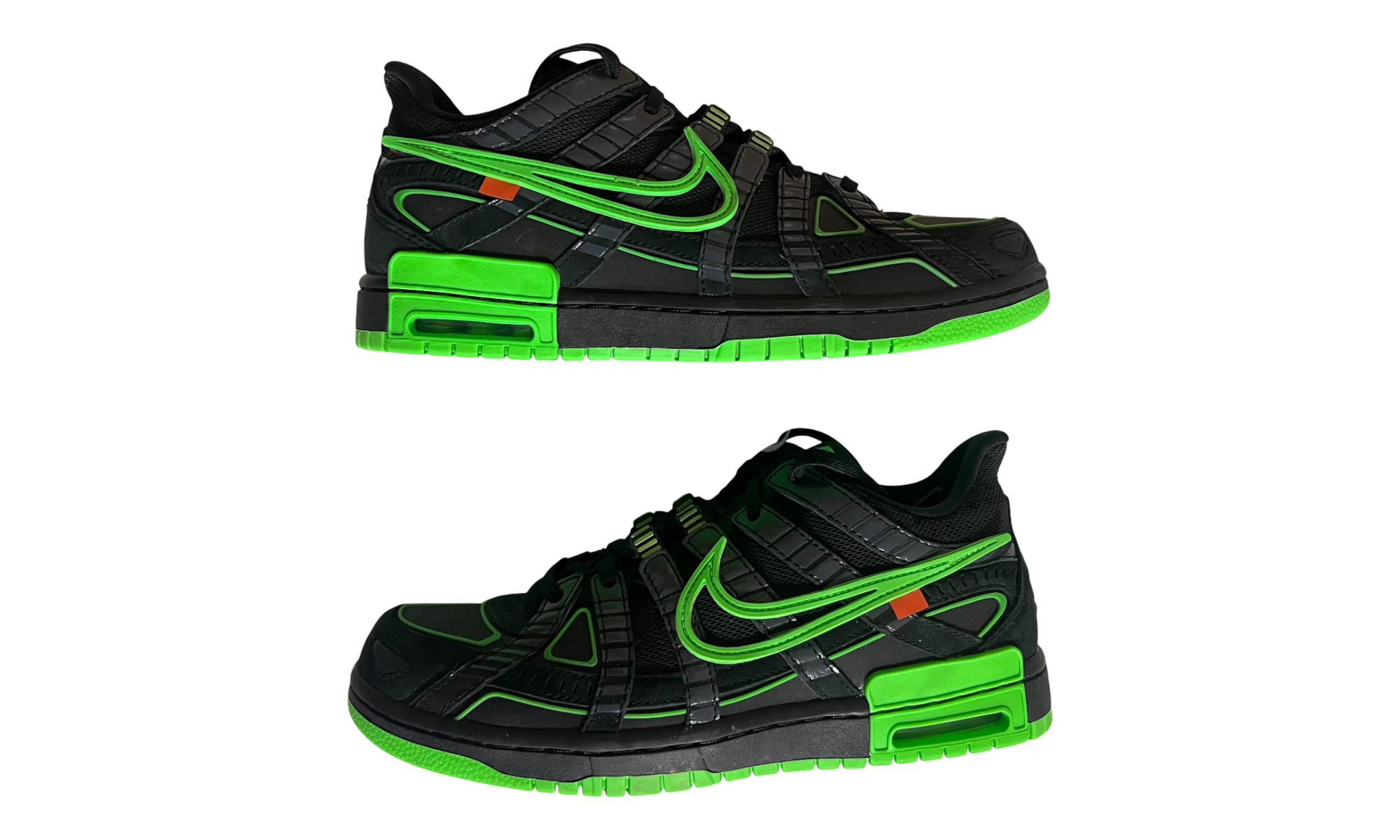 Nike Air Rubber Dunk Off-White Green Strike (Preowned)