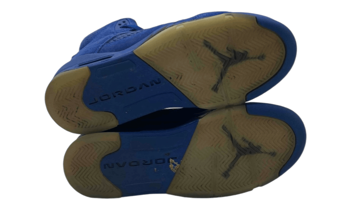 Jordan 5 Retro Blue Suede (GS) (PreOwned)