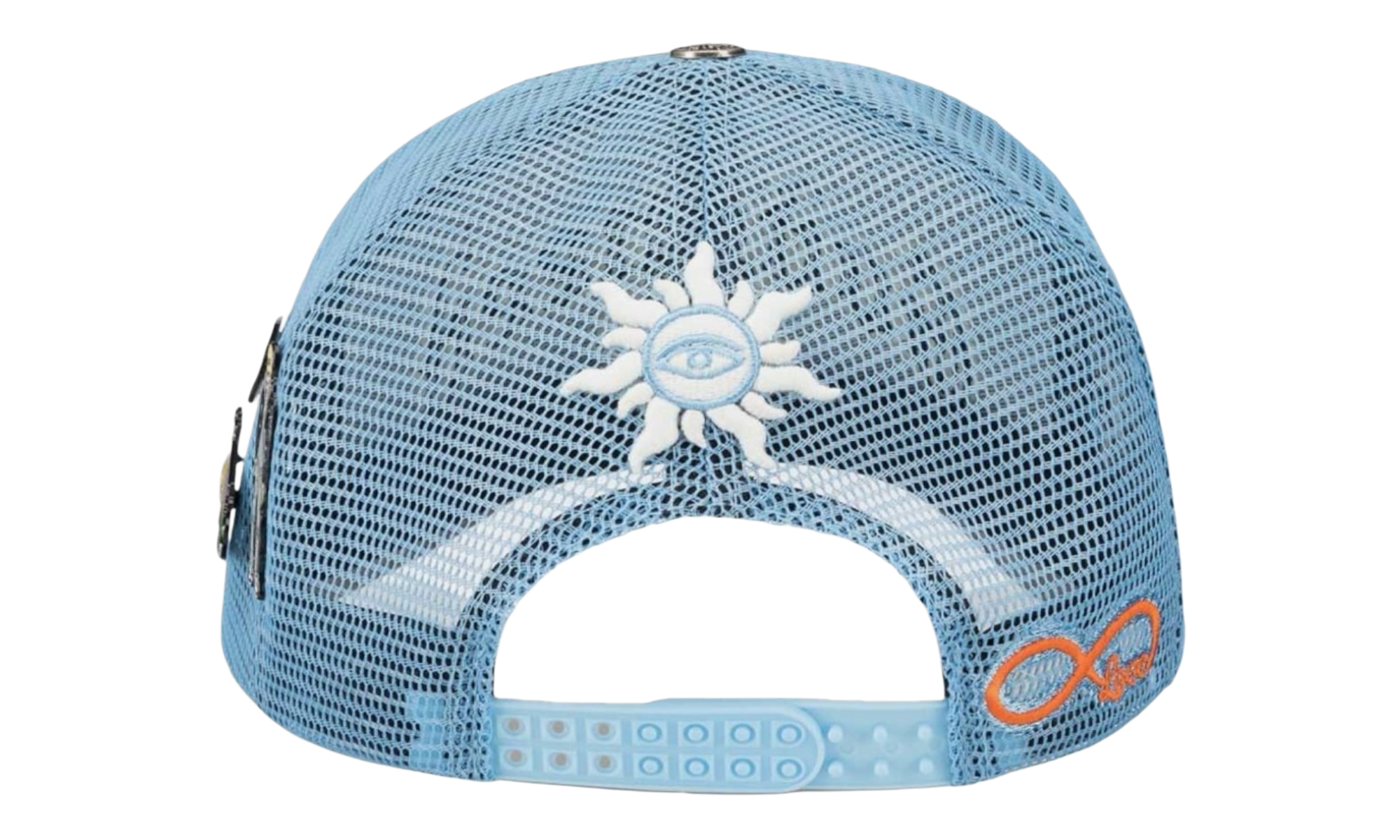 Godspeed Forever Baby Blue Trucker Hat
