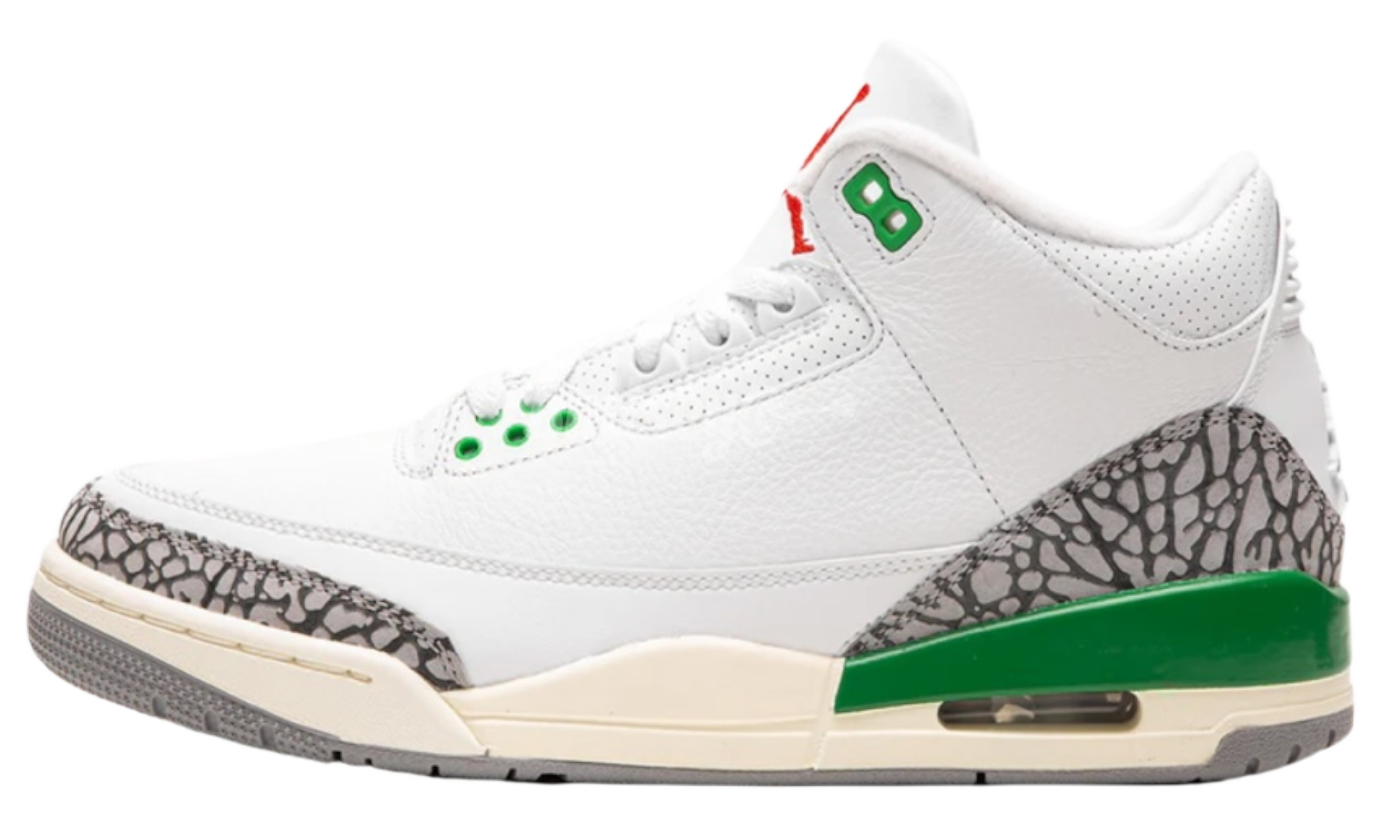 Jordan 3 Retro Lucky Green (Women's)