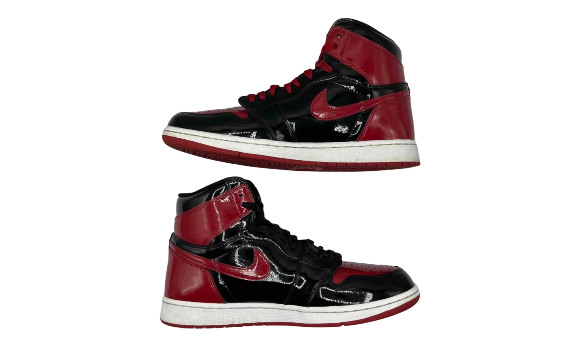 Air Jordan 1 Retro High OG “Patent Bred” (PreOwned) (No Box Lid)