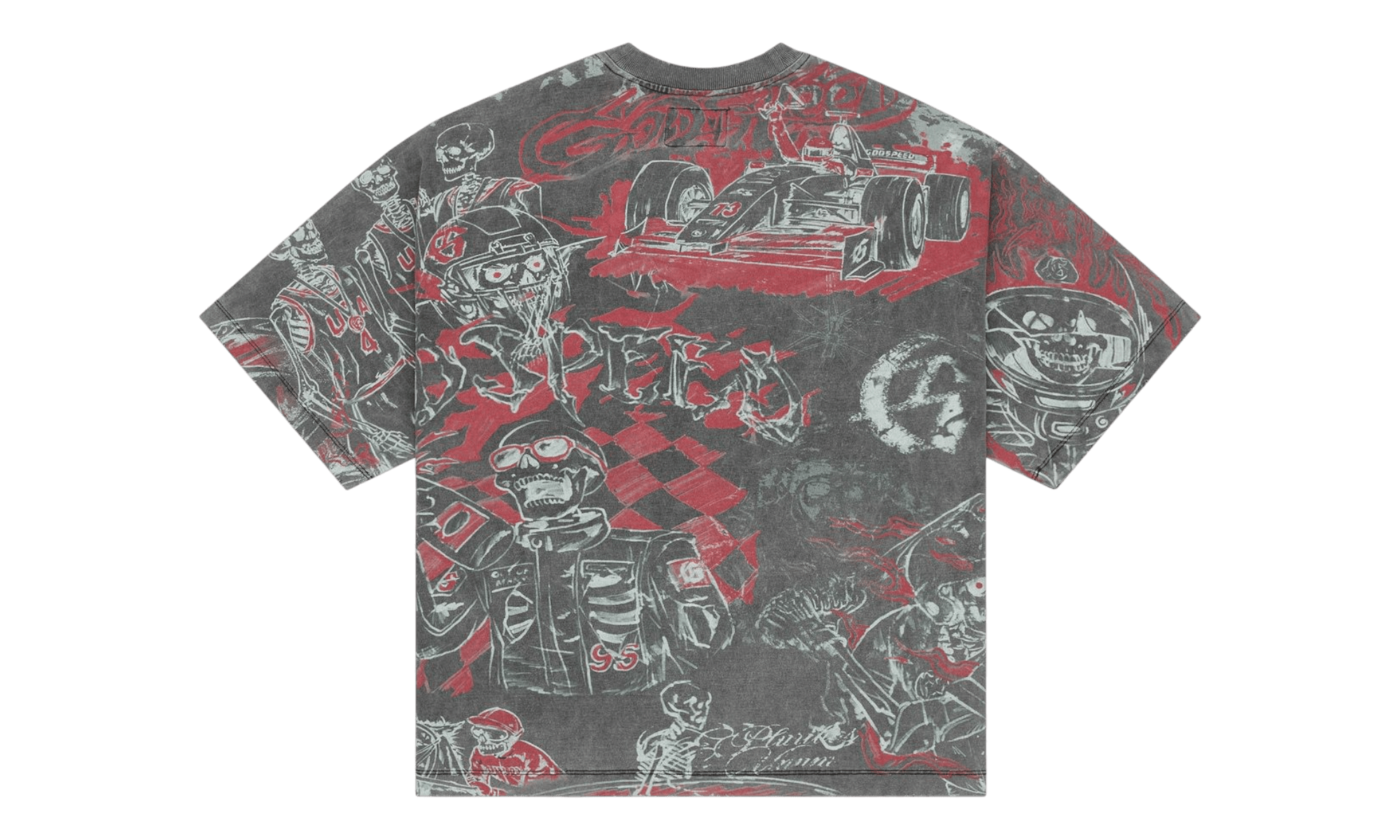 Godspeed Sketch Archive Grey Washed T-Shirt