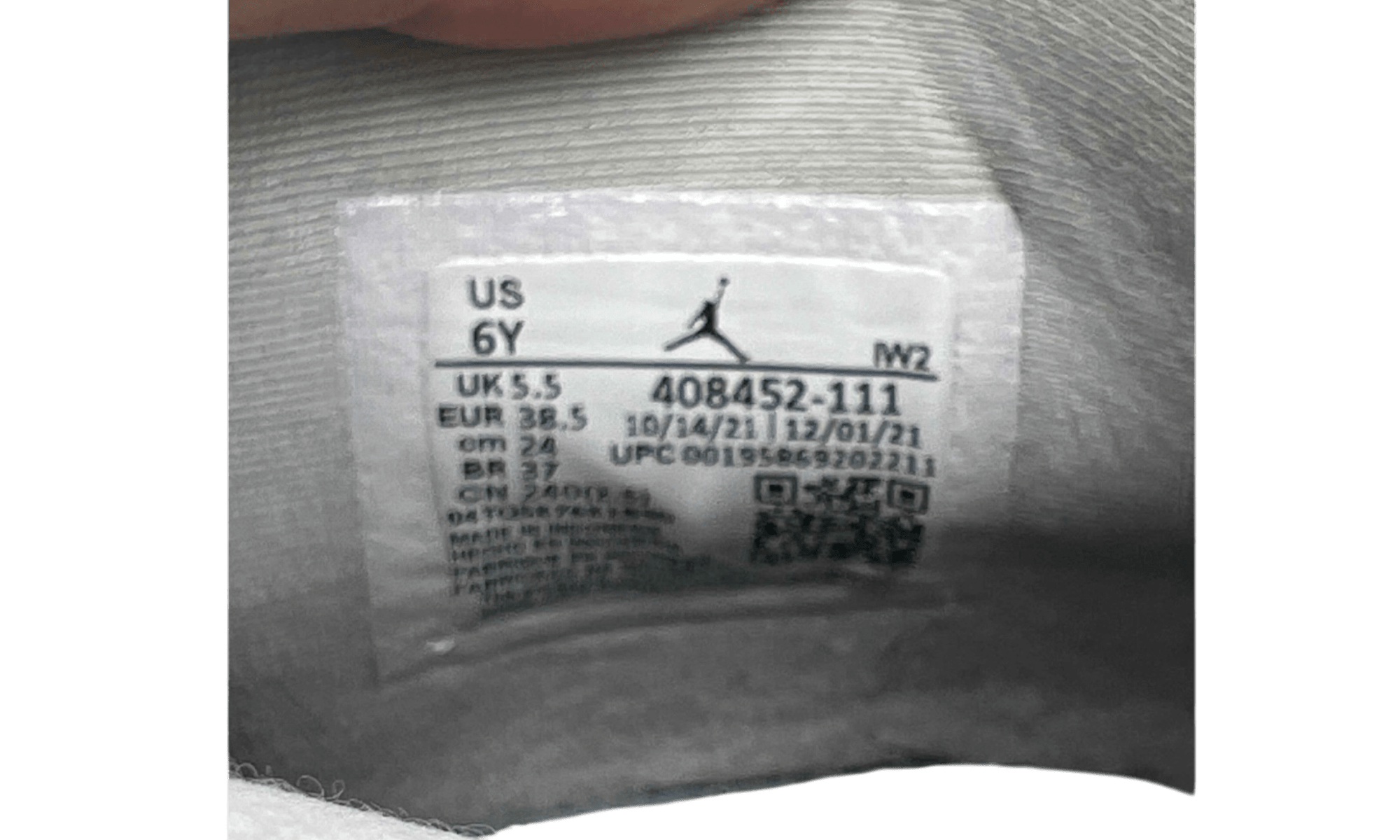 Jordan 4 Retro Military Black (GS) (PreOwned) (No Box)