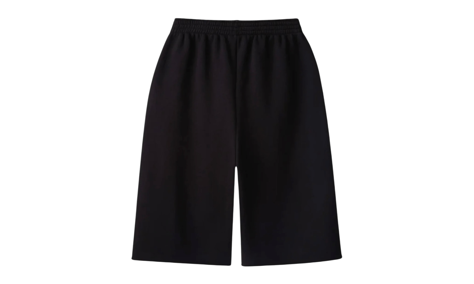 The GV Gallery Raspberry Hills Black Cutoff Sweatpants