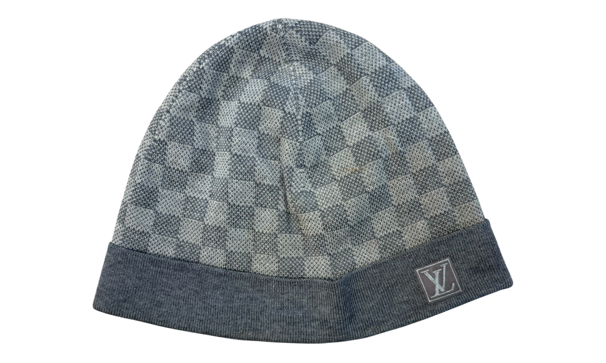 Louis Vuitton Neo Petit Damier Grey Beanie (PreOwned)