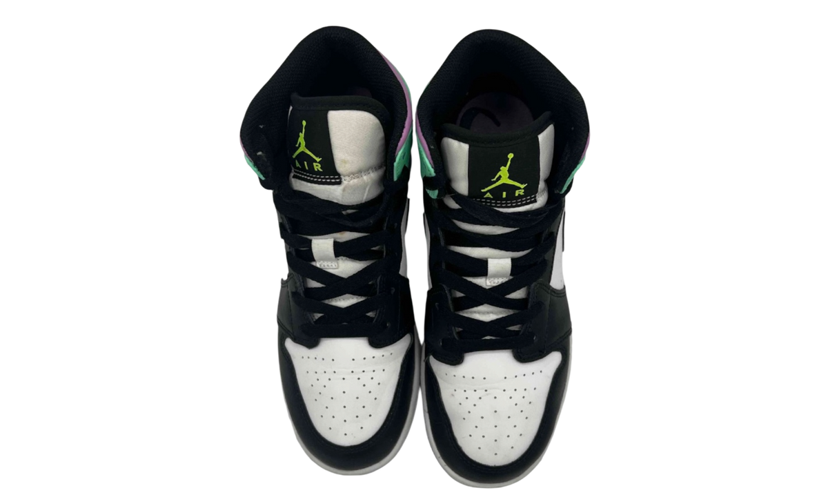 Jordan 1 Mid Pastel Black Toe (GS) (PreOwned)