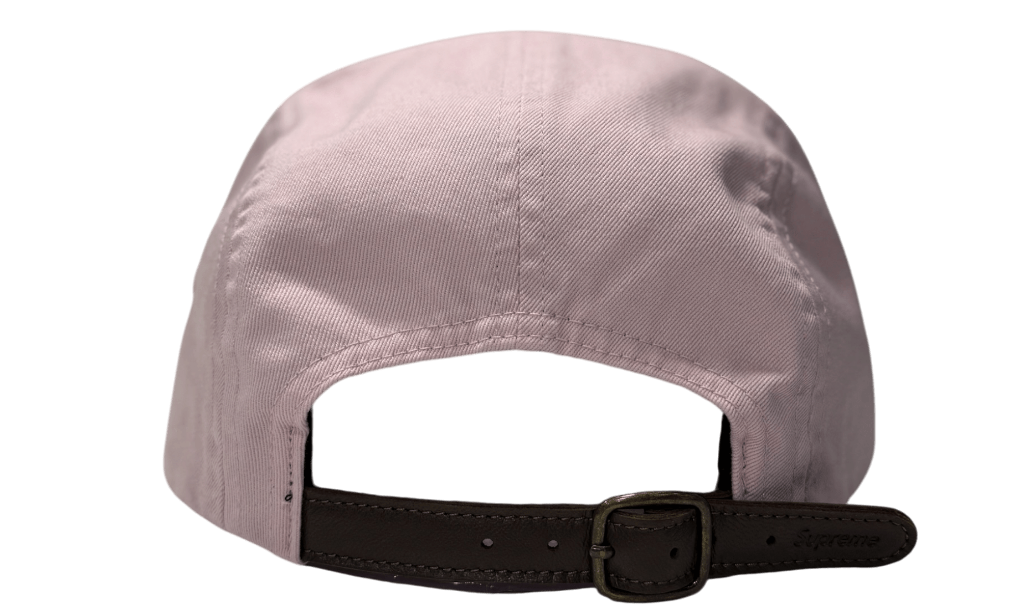 Supreme Washed Chino Twill Camp Cap Pink