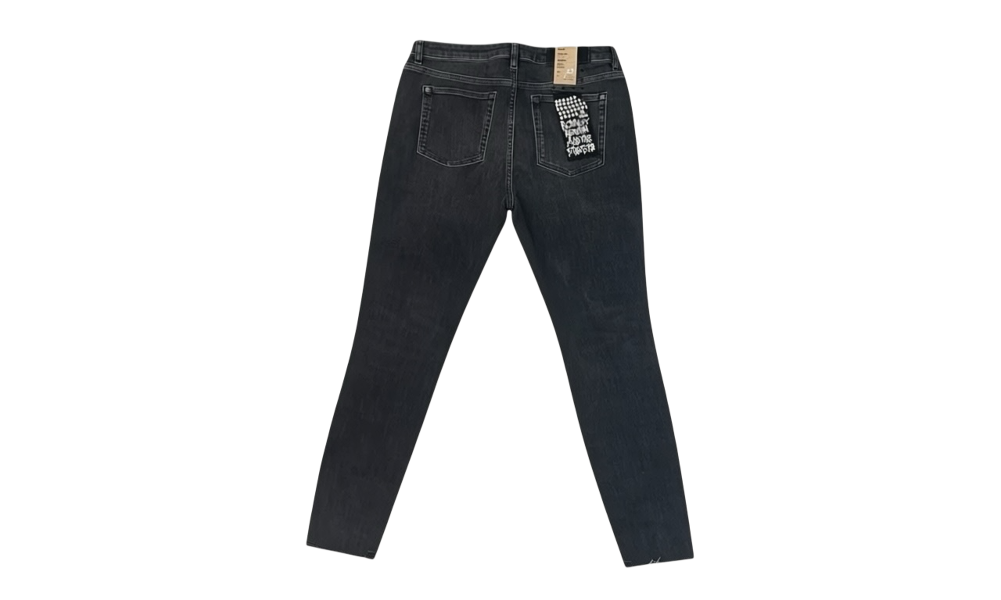 Ksubi Black Spray On Diablo Skinny Jeans (Womens)