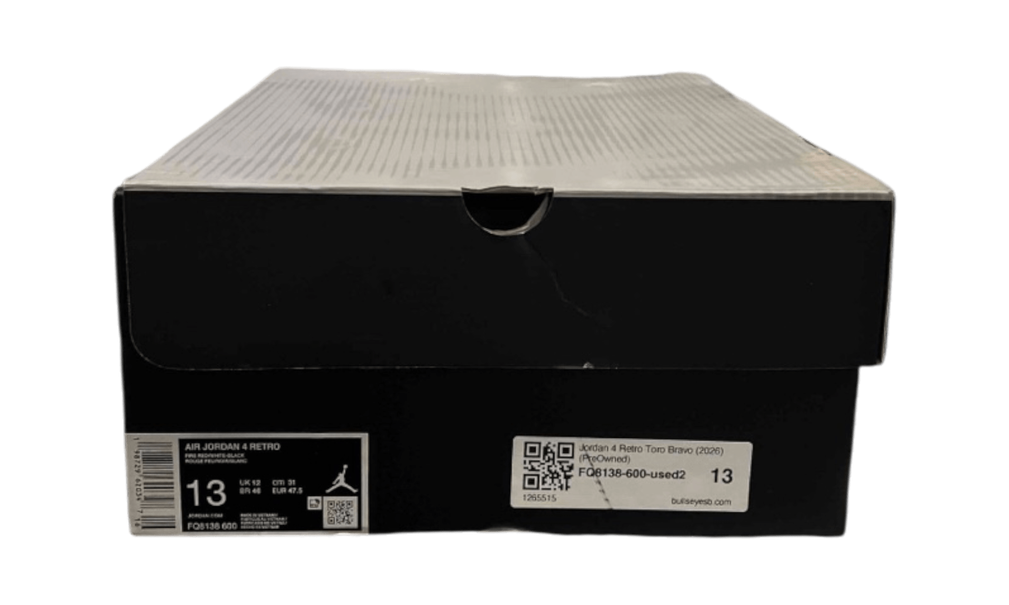 Jordan 4 Retro Toro Bravo (2026) (PreOwned)