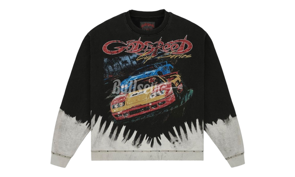 Godspeed F.T.W Black Bleached Wash Longsleeve T-Shirt