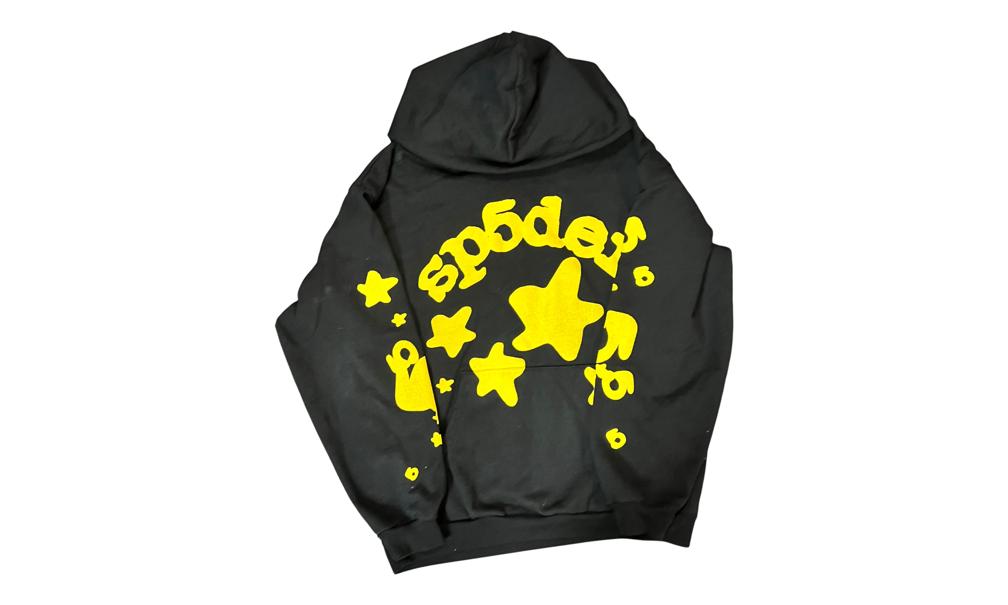 Sp5der Beluga Hoodie Onyx/Yellow (PreOwned)
