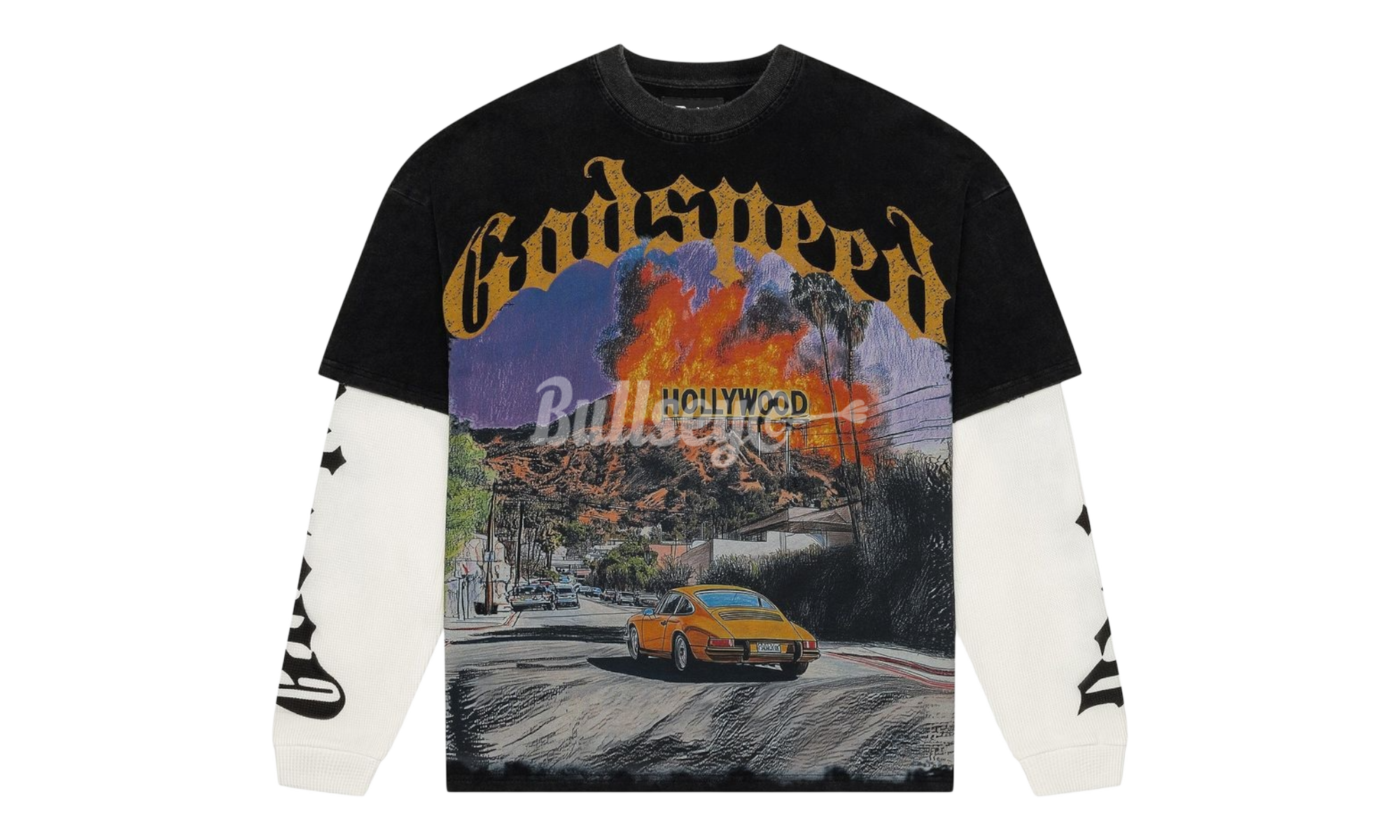 Godspeed Los Scandalous Black Layered Longsleeve T-Shirt