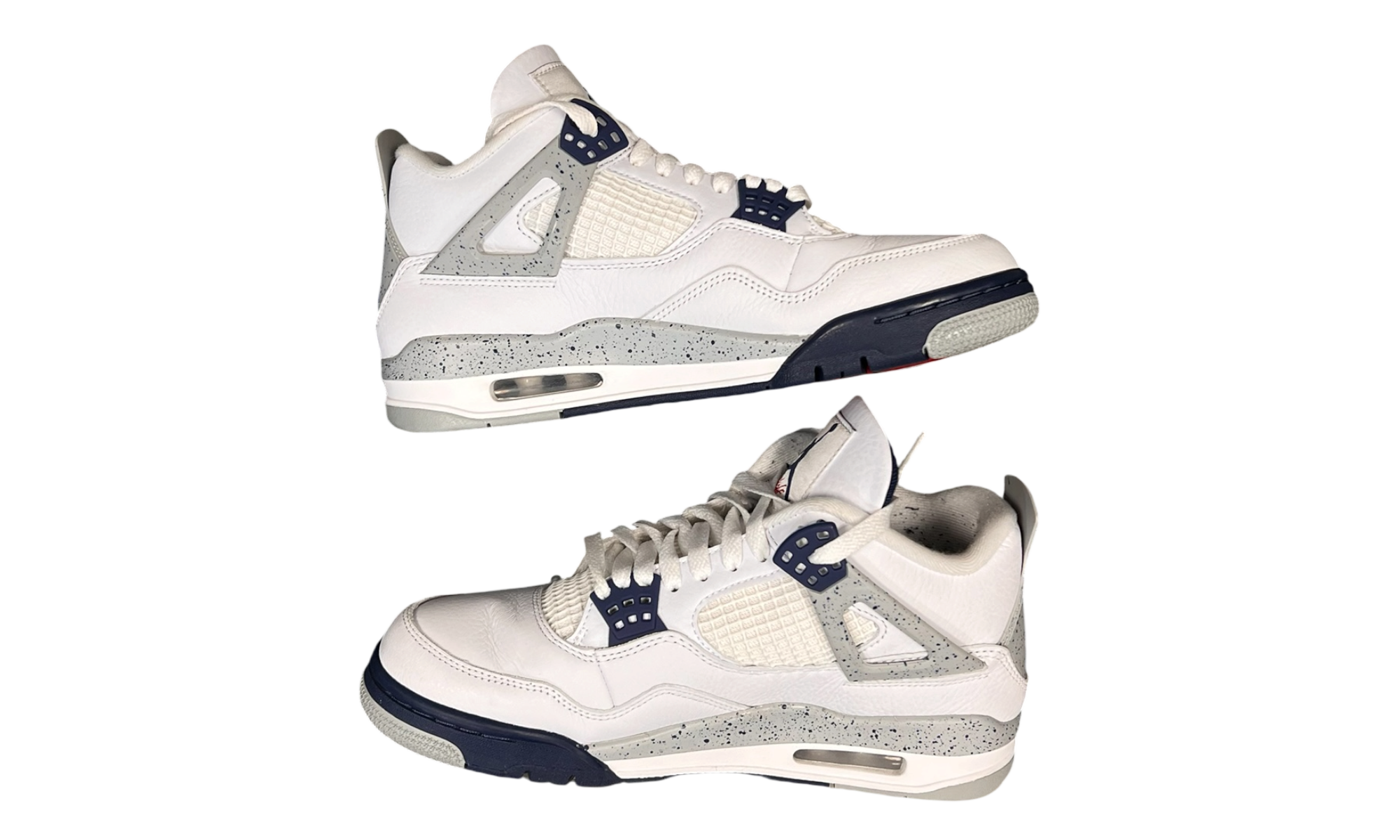 Air Jordan 4 Retro "White Midnight Navy" (PreOwned)