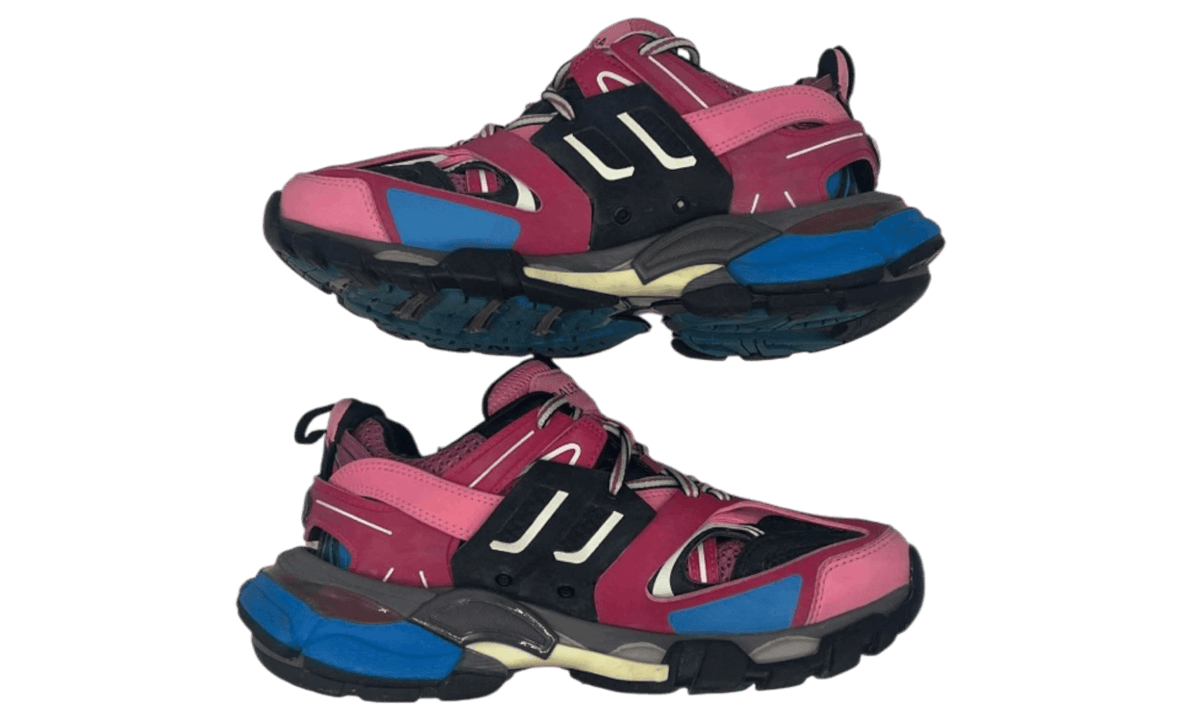 Balenciaga Track Trainer 'Pink Blue' (PreOwned) (No Box)