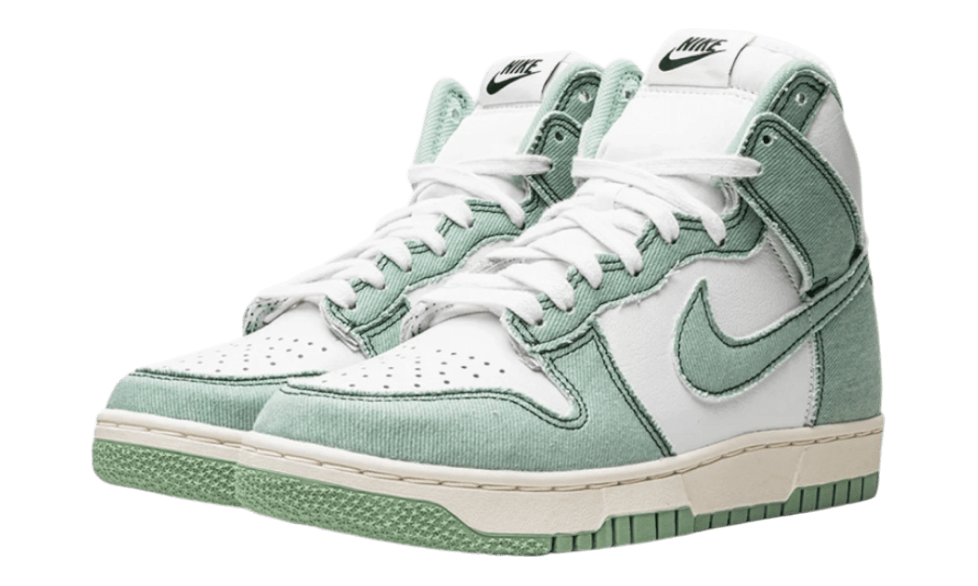 Nike Dunk High 1985 Enamel Green Denim (Women's)