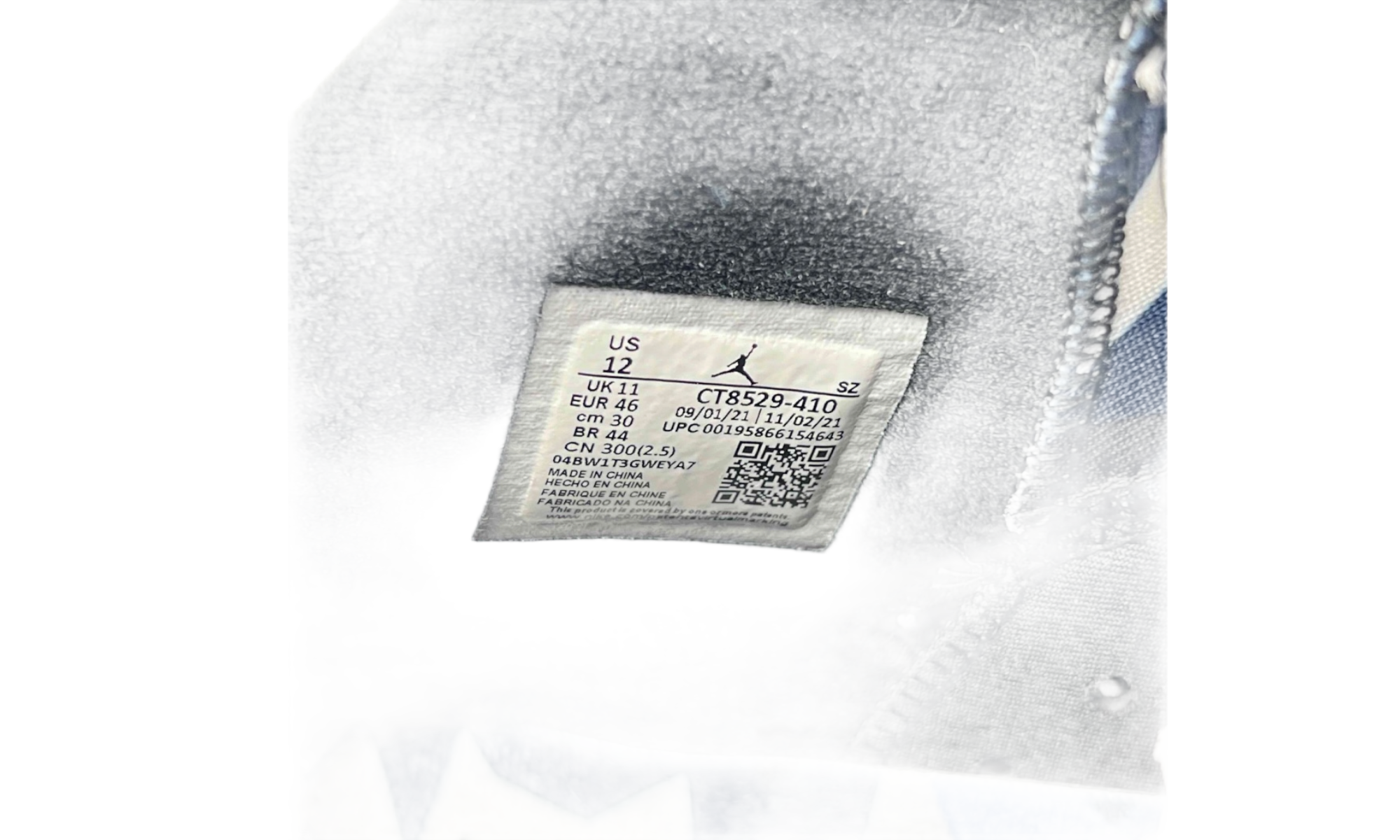 Jordan 6 Retro UNC White (PreOwned)