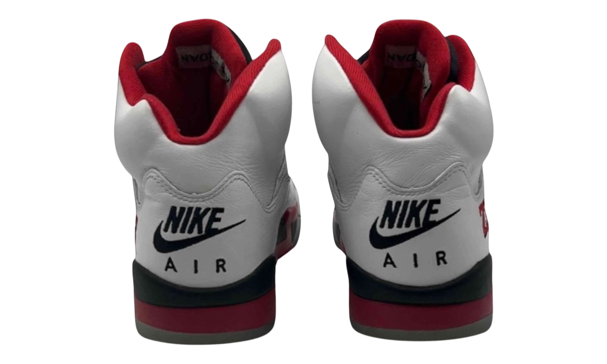 Air Jordan 5 Retro "Fire Red" Black Tongue 2025 (PreOwned) (No Box)