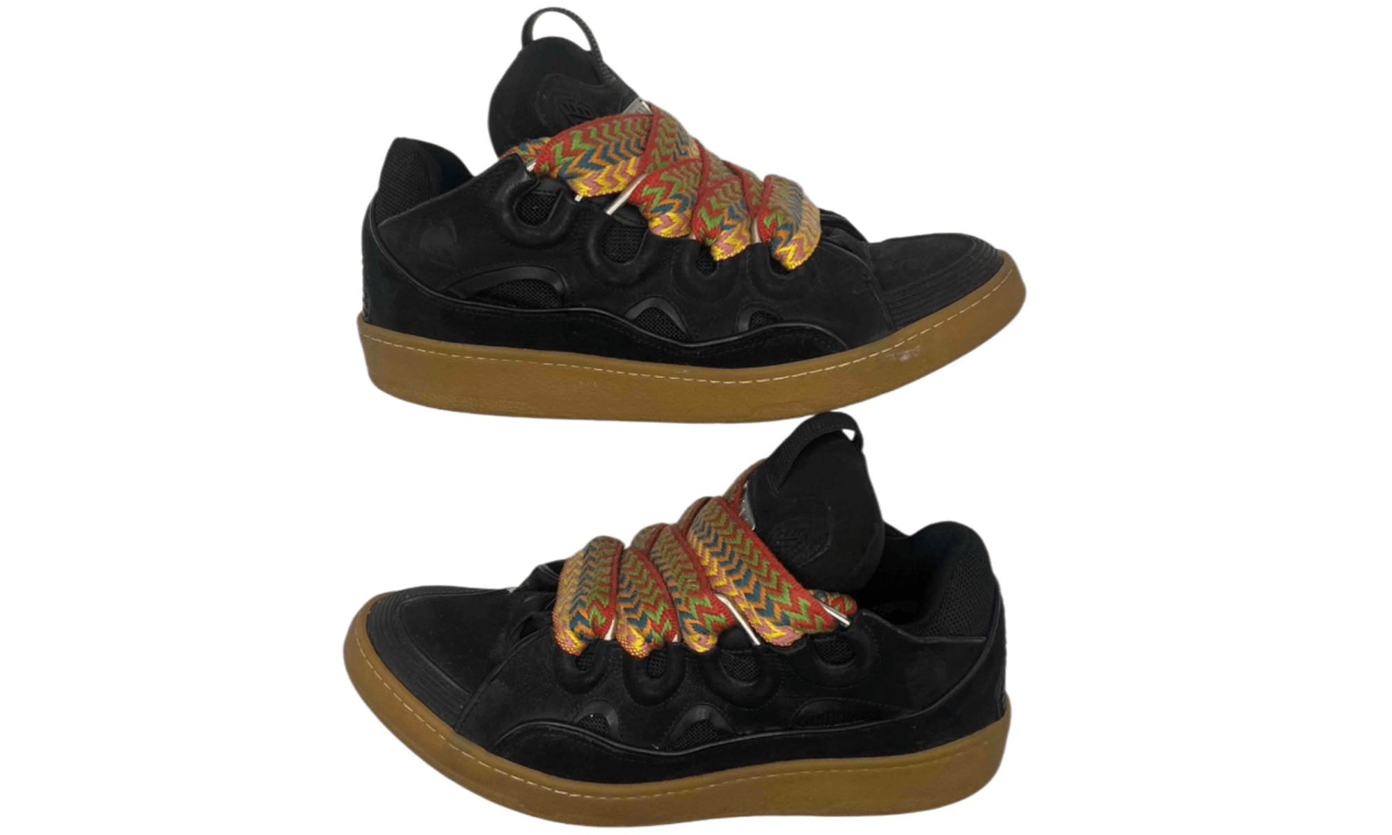 Lanvin Curb Low Top Sneakers Black (PreOwned)