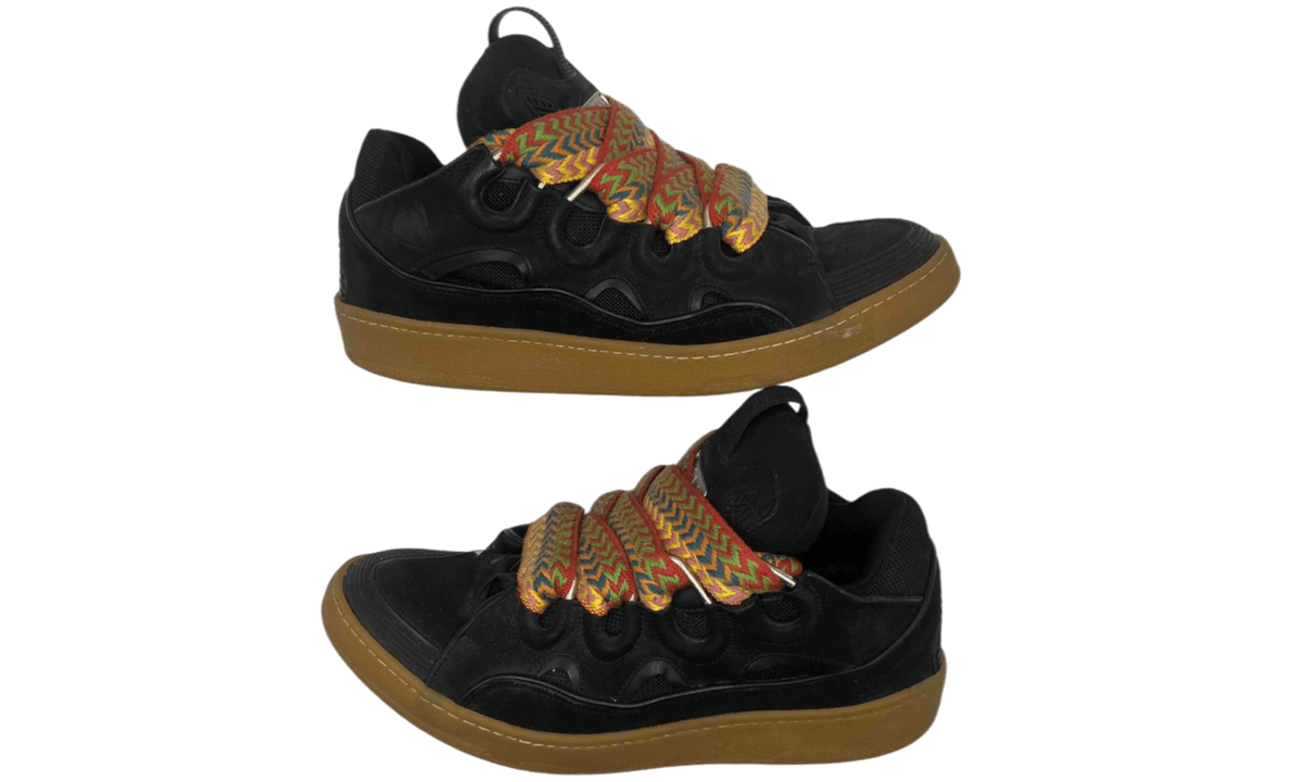 Lanvin Curb Low Top Sneakers Black (PreOwned)