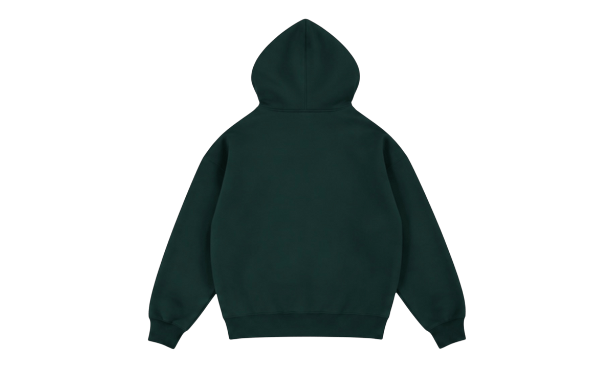 JustTheBasics Everyday Hunter Green Pullover