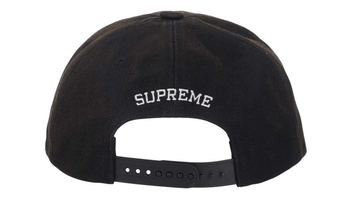 Supreme Black Garage 6-Panel
