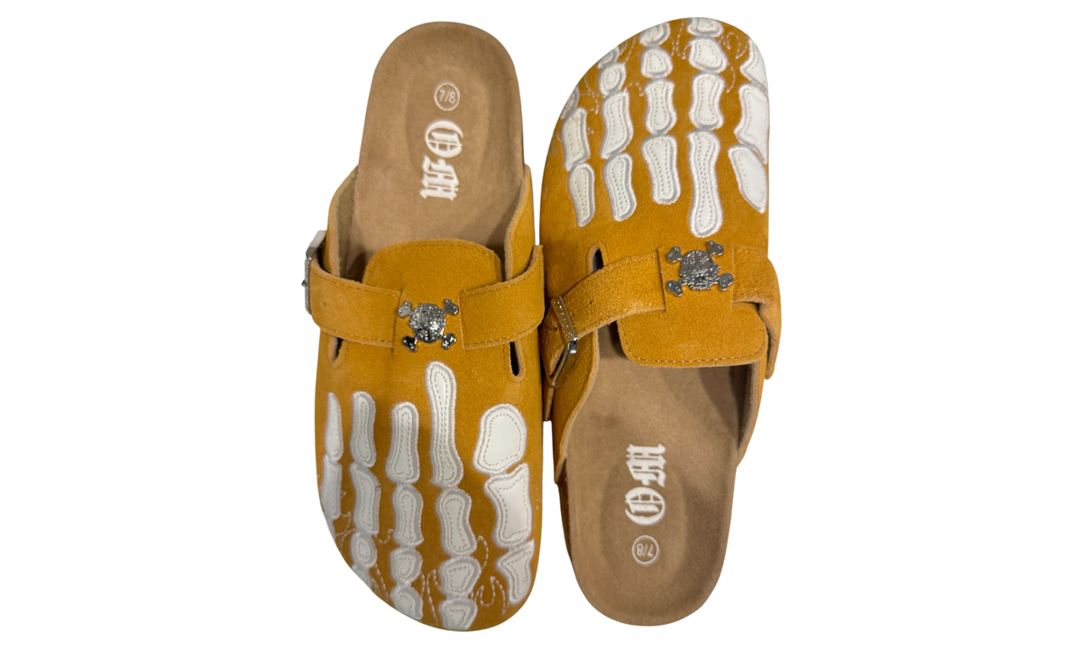 Octavious Marks Orange Lobsters Clogs